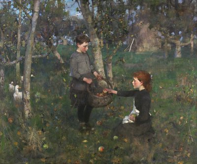 In the Orchard by James Guthrie